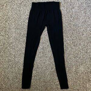 Kuhl Womens Base Layer Leggings Long Janes Merino Wool Blend Warm Knit Black M